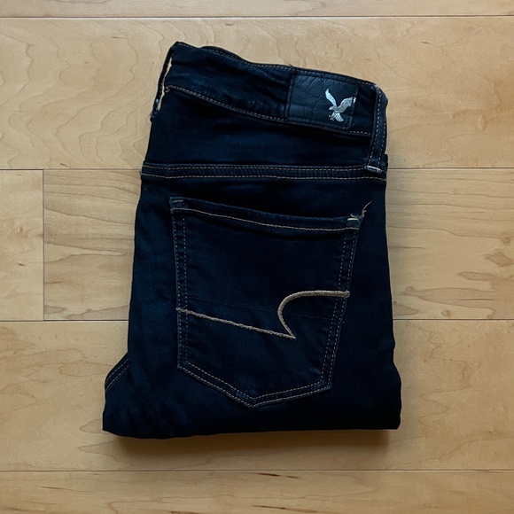 American Eagle ~ Jeggings ~ Super Super Stretch ~ 6 Regular - Picture 2 of 12